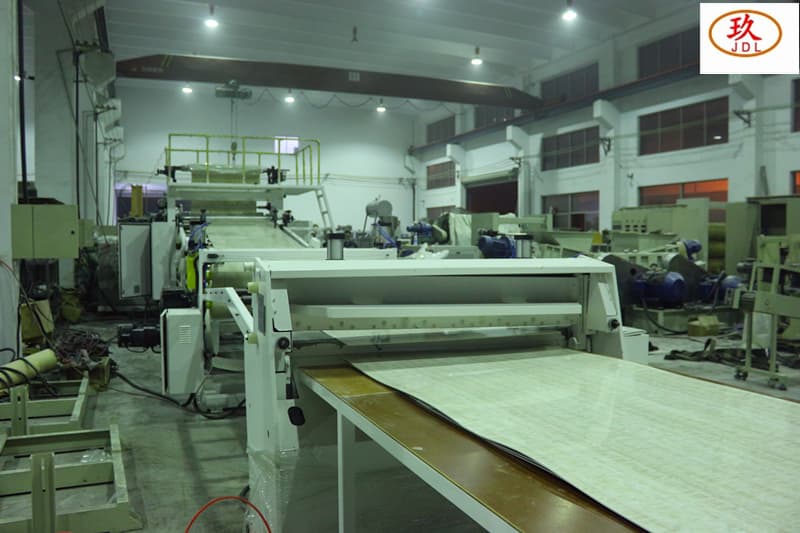 Solid PVC plate sheet extrusion production line